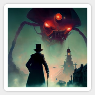 War of the Worlds: Victorian Terror Sticker